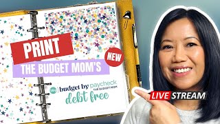 🔴 How to Print The Budget Mom’s NEW Digital Budget By Paycheck Workbook for your Planner