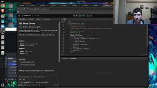 Leetcode: 283 Move Zeroes (Two Pointers Quick Success)