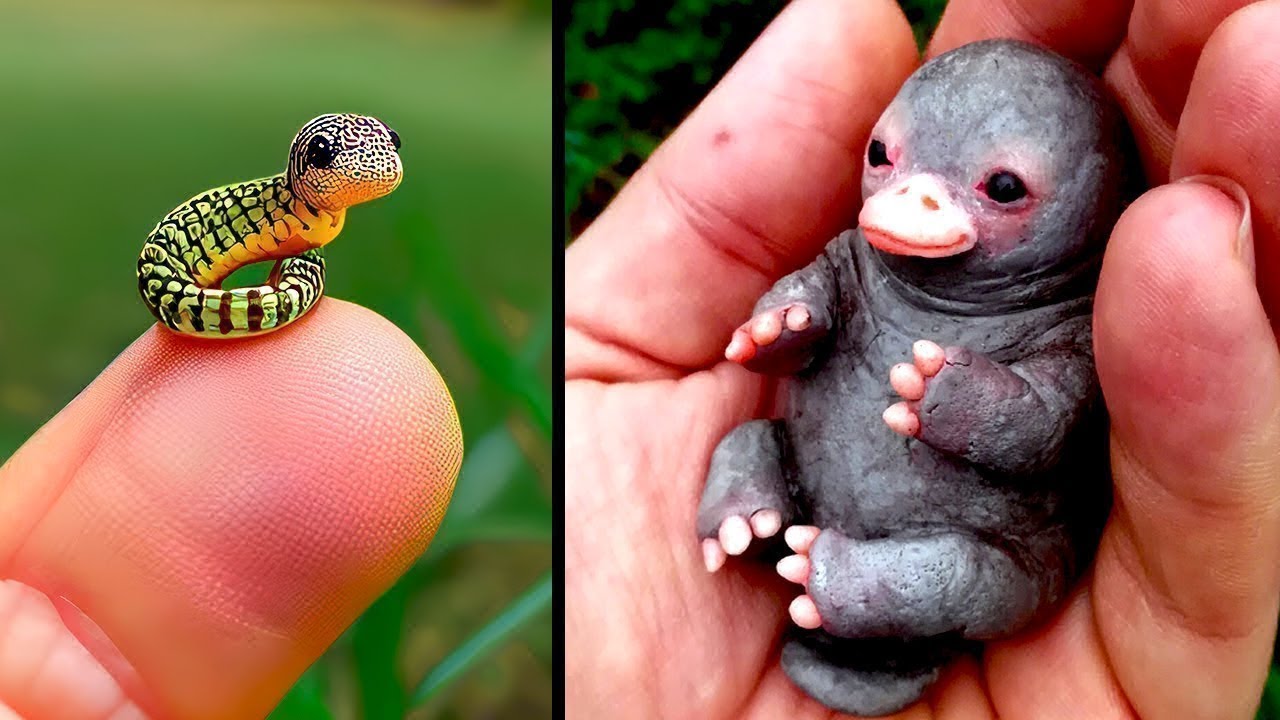 ⁣Cutest Baby Animals You Can Legally Own