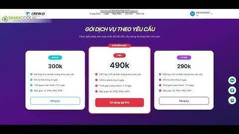 Mã code 47259 Code website quản lý & cho thuê dịch vụ Logo Design