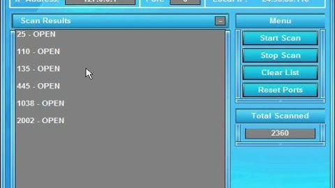 Incognito Port Scanner (Beta)