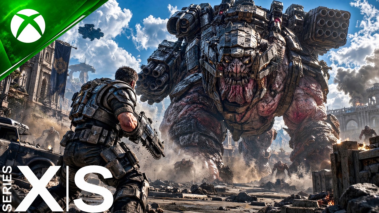 GEARS OF WAR E-DAY Final Gameplay Look | NEXT GEN Visuals Like Resident Evil Requiem & Battlefield 6