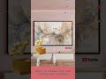 Did you know your TV can become wall art? #tvframeart