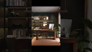 ESCRITÓRIO REFÚGIO #interiordesign #tutorial #architecture #3d #modernliving #model