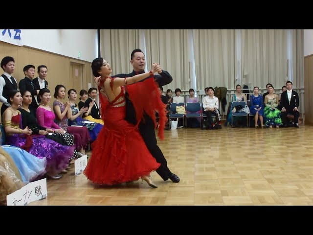 社交ダンス タンゴ 優勝 第15回オープンサークル10ダンス選手権