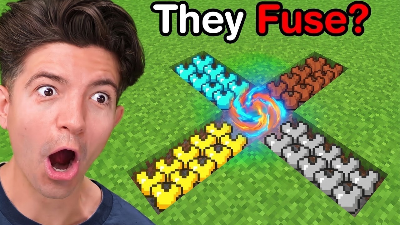 Minecraft But I Can Craft FUSED ARMOUR! | Full movie