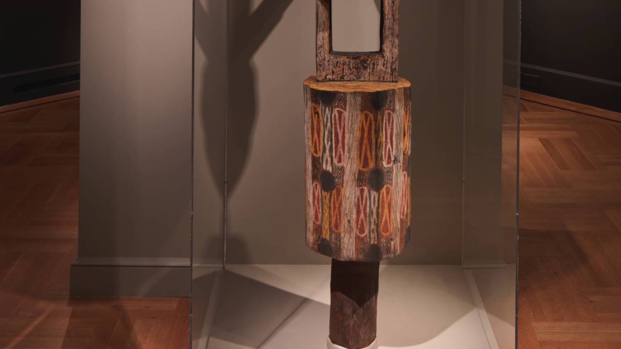 Frontier Shores The Tiwi Pukumani Pole YouTube