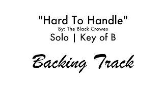 Hard To Handle – Backing Track | Solo Sections