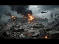 Horrific moment! Russian tank convoy destroyed by AH-64D helicopter