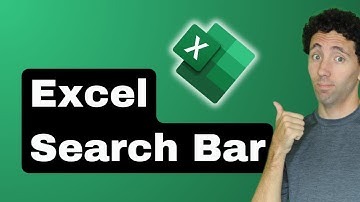 How to Create a Search Bar in Excel