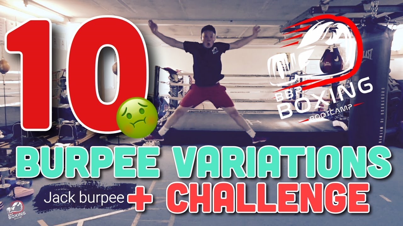 10 Burpee Variations For Boxing & Bootcamp + Challenge - YouTube