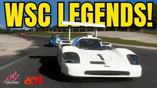 Peak Vintage Sportscar Racing! WSC Legends Pack for Assetto Corsa