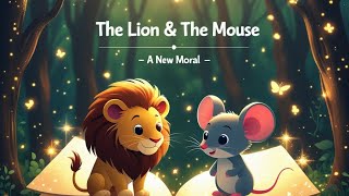 The Lion & The Mouse | A Brand New Moral Story for Kids | Kindness, Respect & Friendship 