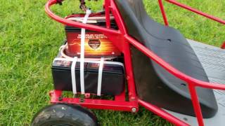 Razor Dune Buggy modded to 48v 900w