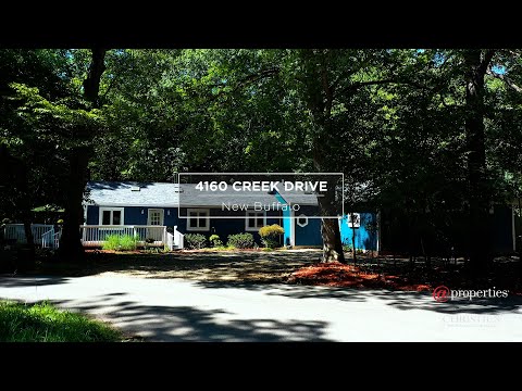 4160 Creek Drive, New Buffalo, MI home video tour