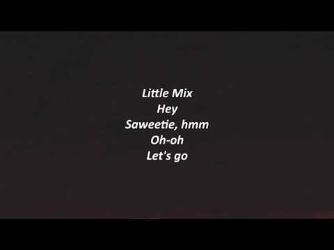 View Little Mix Confetti Lyrics Saweetie PNG