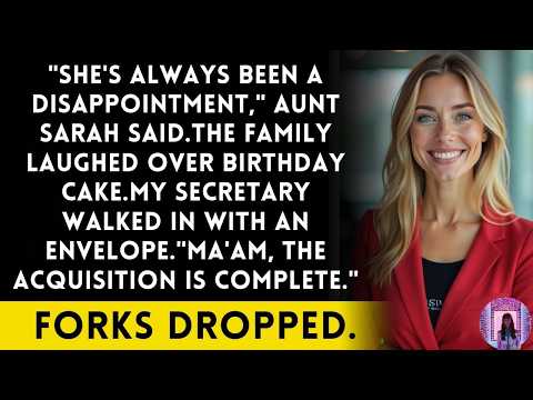 At Mom's Birthday, They Called Me The Family Disappointment — Then My Secretary Announced The News