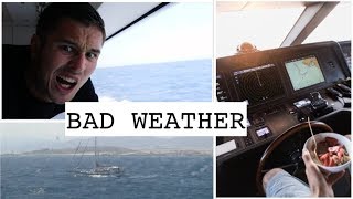 Marbella to Palma Mallorca by Yacht ( bad weather )