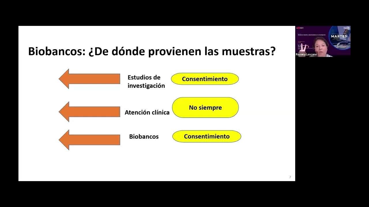 🎥✨ Martes de Divulgación Científica - 24 de marzo 2026 - Biobancos