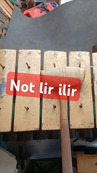 Not lagu lir ilir, #setyogamelan #tongklektuban #senitongklek #tongkleklamongan