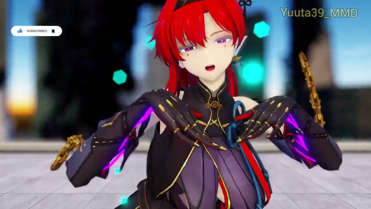 【MMD】  BlackPink Pink Venom ~ Wuthering Waves