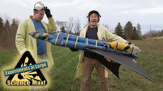 How High Can an Air Powered Rocket Go? 🚀 Maxed Out Experiments | Science Max