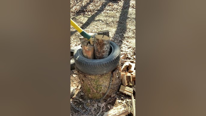 Faire du petit bois soi-même ? Tuto : Fendre le bois