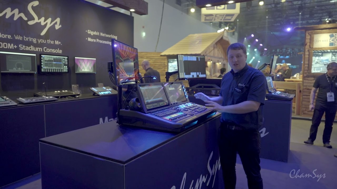 Introducing the MagicQ MQ500M+ Stadium Console from ChamSys