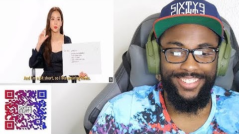 CaliKidOfficial reacts to JISOO Answers the Web