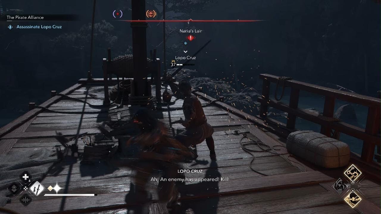 Assassin's Creed Shadows PS5 - The Pirate Alliance # 2 Lopo Cruz