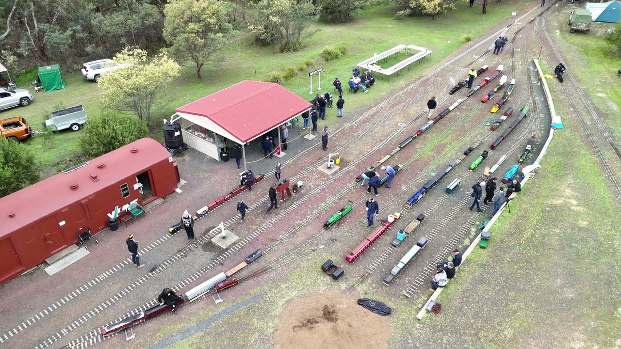 Wandong Live steamers all comers weekend 20th of September 2025