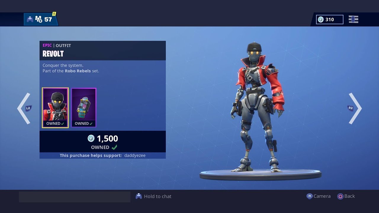 Fortnite New Item Shop Buying The Revolt Skin