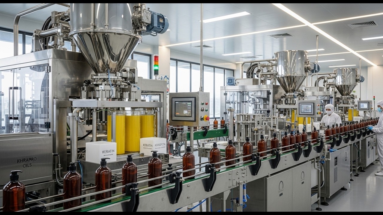 Inside a Luxury Shampoo Factory  Buffalo to Head & Shoulders Full Process in 8K