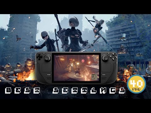 Nier Automata on Steam Deck - The Most Amazing Handheld Experience!! Best Settings & Gameplay!
