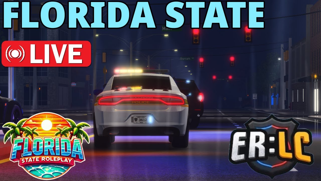 ER:LC Live On Patrol | Florida State Roleplay - YouTube