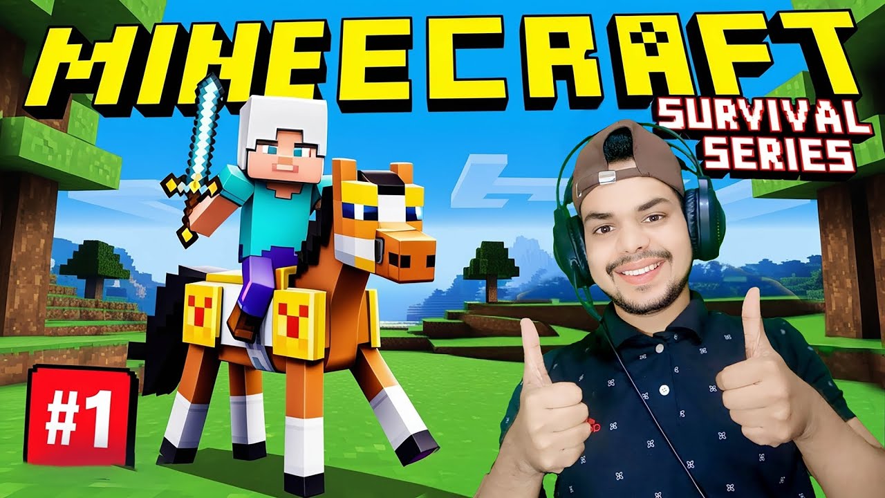 Minecraft Survival Series - Episode 1 (Hindi) - YouTube