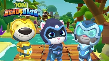 Talking Tom Hero Dash - Hank - 3 x Gameplay Android and IOS