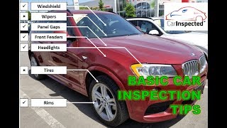 How to inspect a used car before buying, Basic Car Inspection Tips by Car Inspected (1/2)