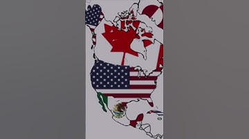 North America speed paint flag map app name: ibisPaint X
