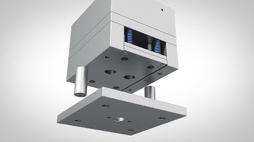 Plastic Mold Assembly Animation