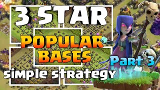 Th9 Attack Strategy | Witchslap Attack Strategy | How to 3 star Th9 Base