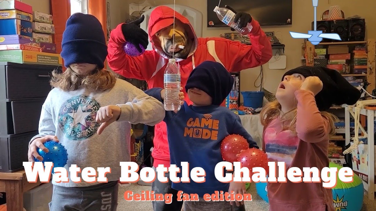 Water Bottle Ceiling Fan Challenge