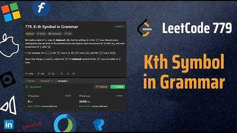 ✅ Kth Symbol in Grammar ✅ How To Explain In Interview - Recursion - Java