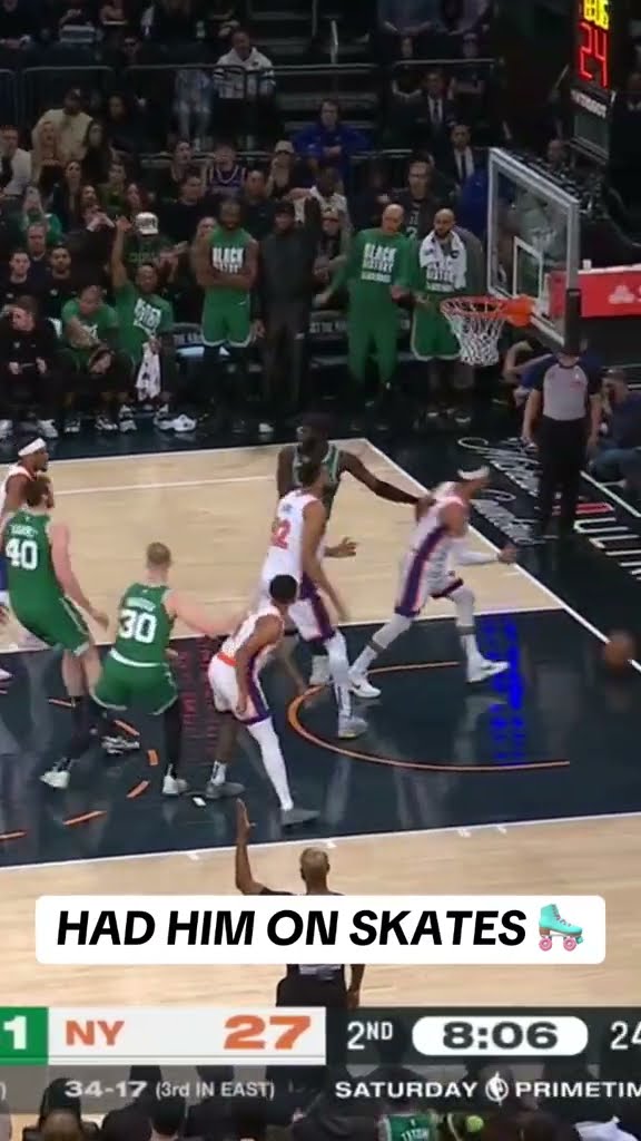 Jayson Tatum with the nasty stepback ?
