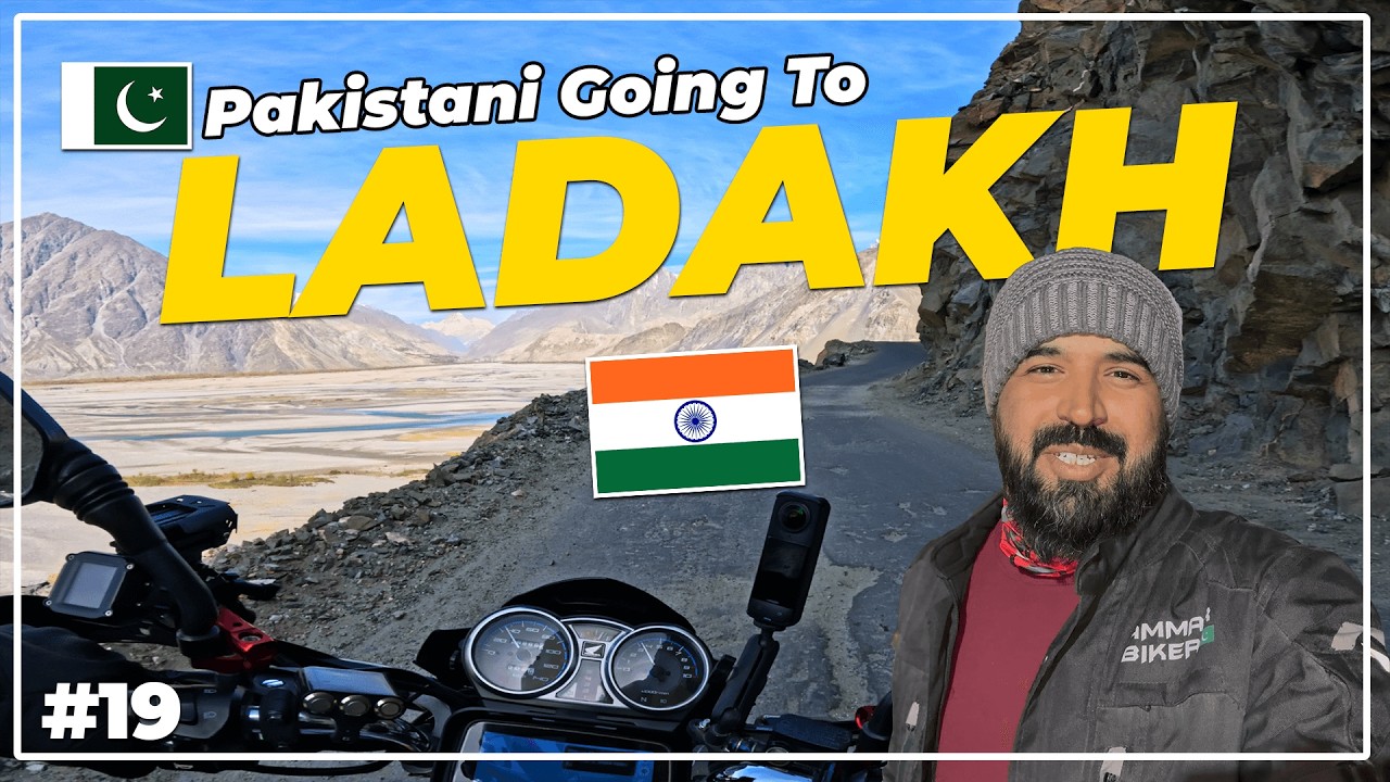 Pakistani Biker Going To Ladakh 🇮🇳 Farano Thang Border Appo Ali Shah Bridge | Story 19 | Ammar Biker