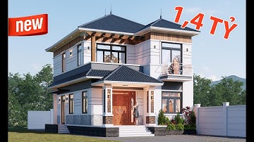 1,4 tỷ TRỌN GÓI biệt thự vườn MÁI NHẬT 2 tầng rất ĐẸP và SANG TRỌNG do MAXHOME thi công