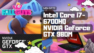 HB♥SALE★i7-6700級♪GTX1080搭載/ゲーム,配信,編集等 Intel Core i7-6700HQ  GeForce GTX 980M  Fall Guys  @1080p high