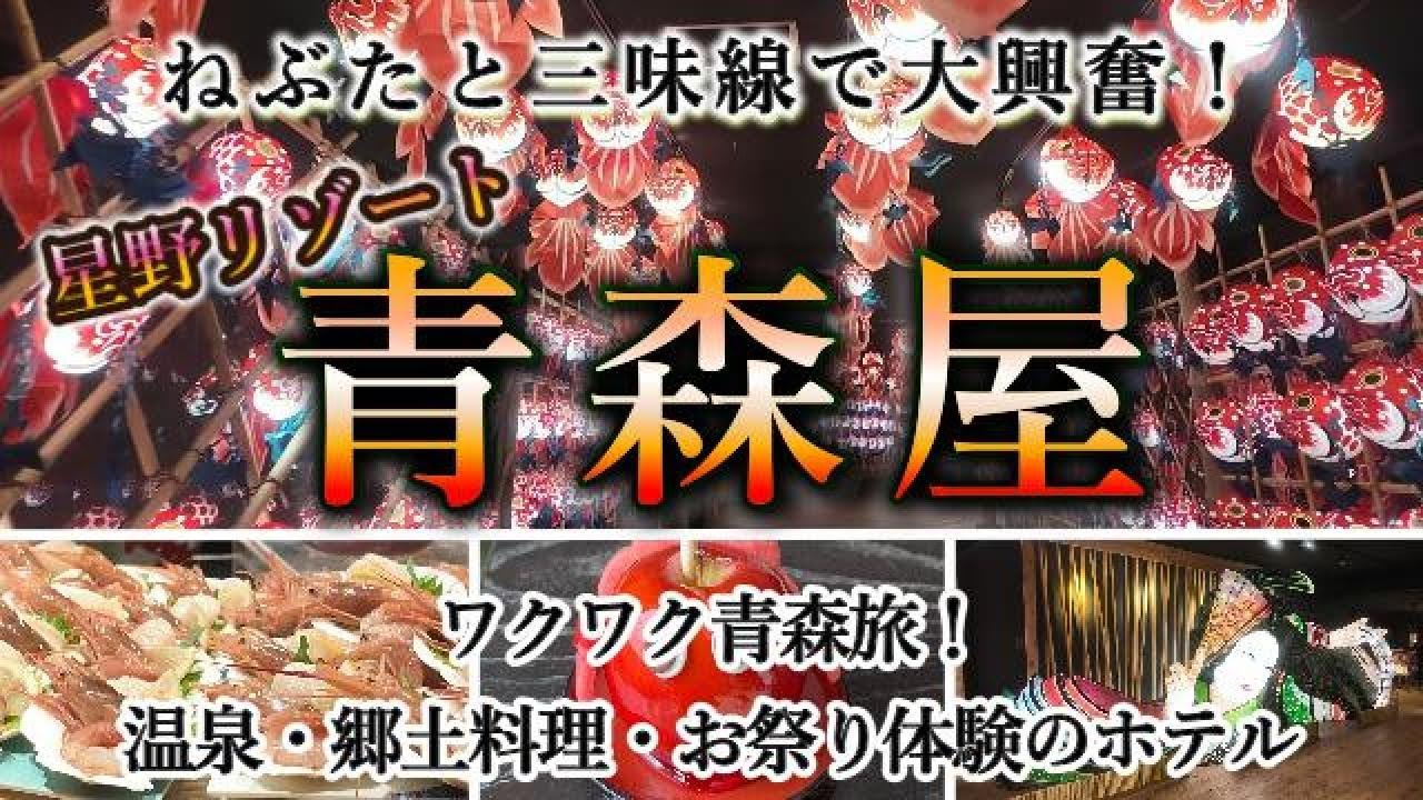 【青森ステイ】星野リゾート青森屋～お祭りの世界に浸る2泊3日
