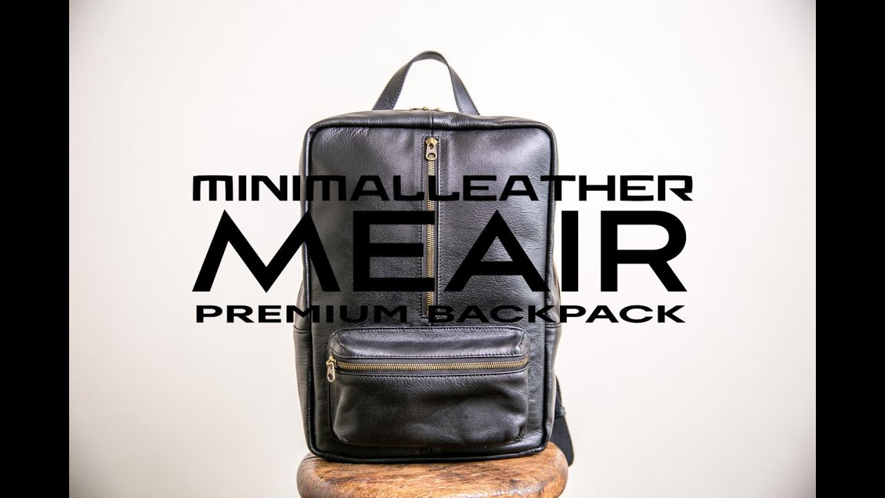 14優秀設計ヤギ革リュック】仕事メェ〜っちゃできる！軽い！高級！超