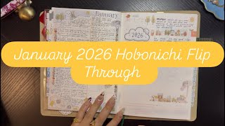January 2026 Hobonichi Flip Through